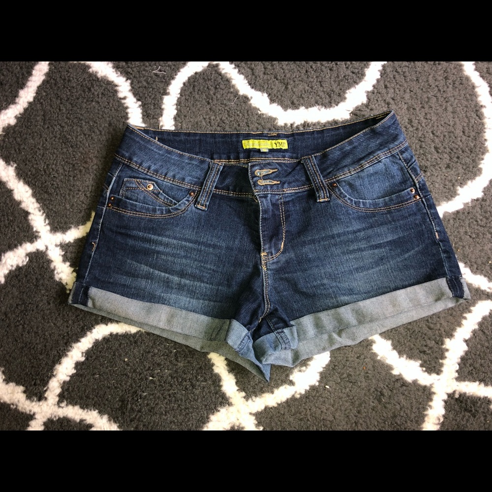 Dark denim YMI shorts